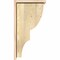 Ekena Millwork Ridgewood Rough Sawn Corbel w/Backplate, Douglas Fir, 8"W x 14"D x 26"H COR08X14X26RID01RDF - alternate 3